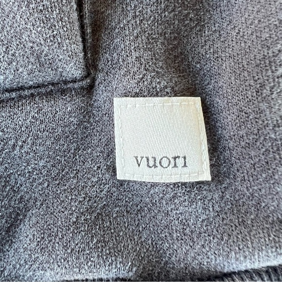 Vuori Restore Oversized Full Zip Hoodie Washed Gray Thick Cozy Pockets Hood XS - Picture 10 of 13